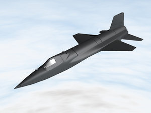3d x-15 aircraft