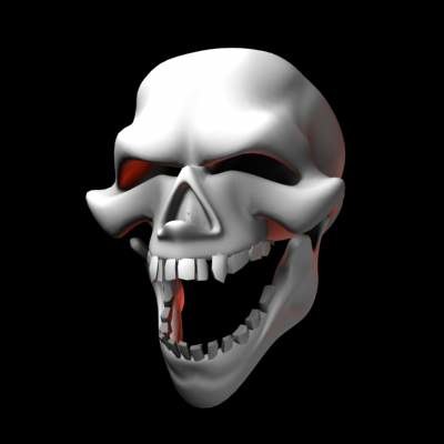 free 3d skull models turbosquid