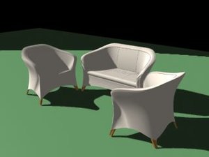 furniture chair 3d max