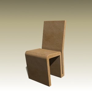 frank chair 3d model