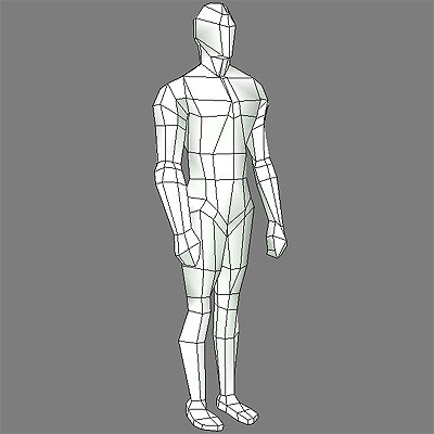 3d human model for drawing