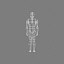 male body template human 3d model