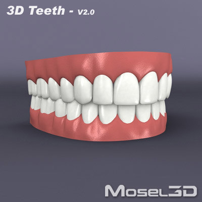 teeth stl teeth 3d model free download