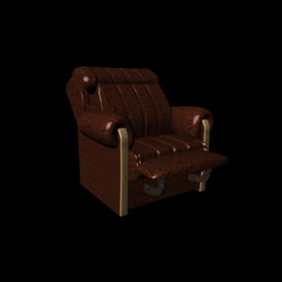 Lazyboy Chair Recline 3d Model