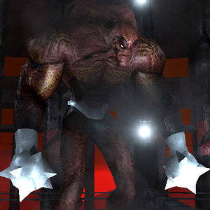demonic monster 3d model