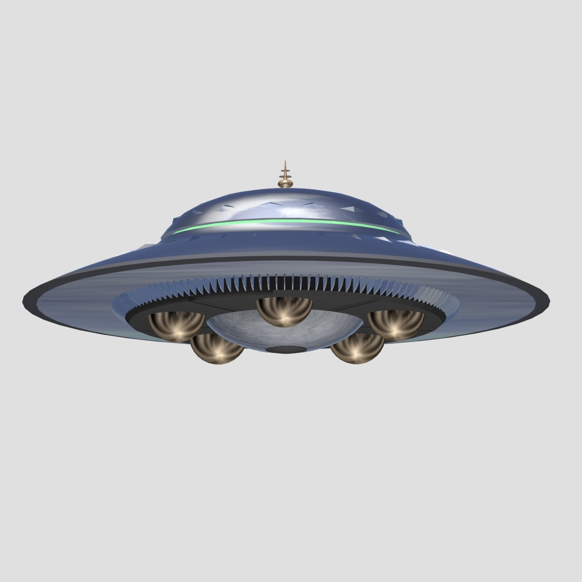 flying saucer 3d model