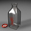 milk bottle 3d model