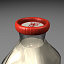 milk bottle 3d model
