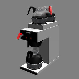 3d bunn coffee maker model