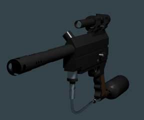 3dsmax paintball gun