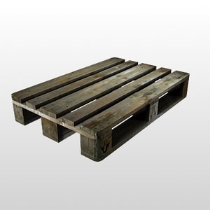 wood pallet 3ds