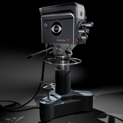rca television camera 3d 3ds