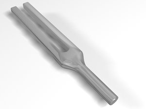 3d model miltex tuning fork 106