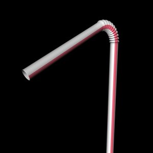 3d model straw bend