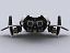 real-time sci-fi spaceships 3d model