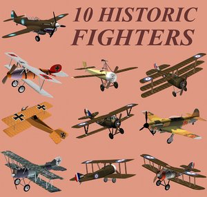 10 historic fighters 3ds