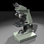 microscope bunsen burner 3d model