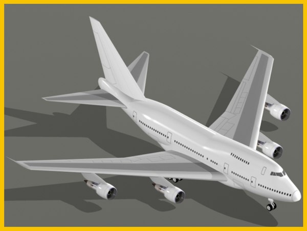 3d model jumbo airbus a380-800