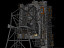space shuttle launch tower 3d model