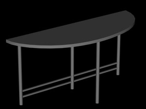 3ds max table