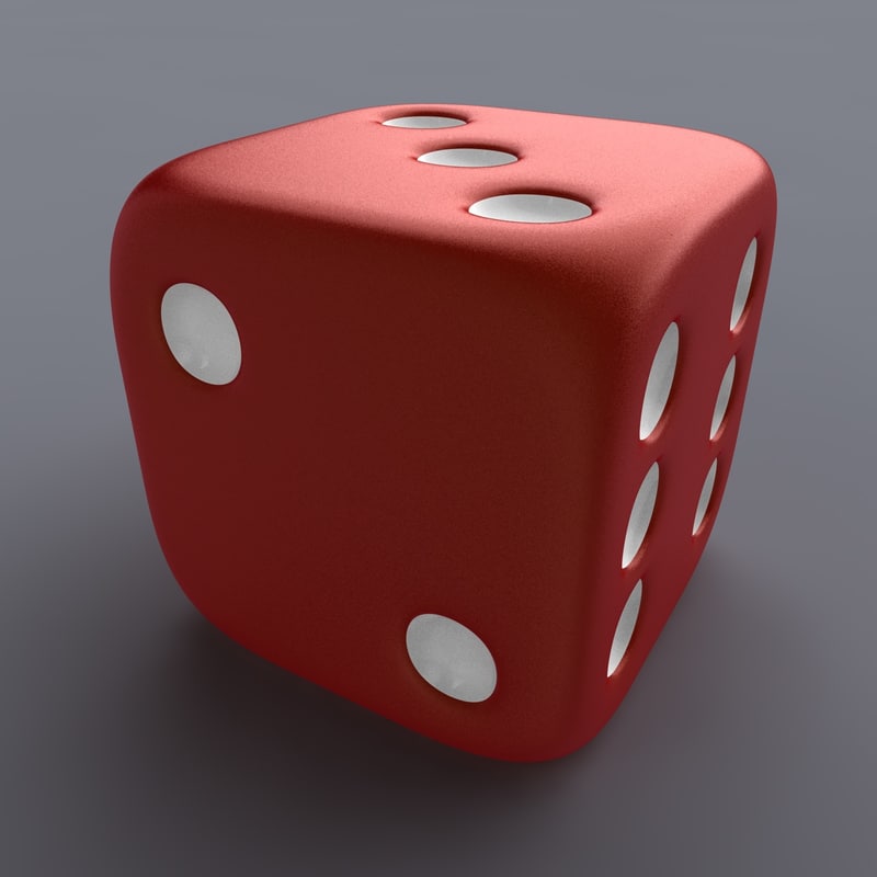 dice 3d model