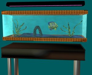 3d model aquarium