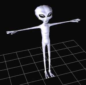 3d model alien