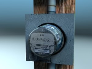 blender 3d model free electric meter blender 3d model free electric meter