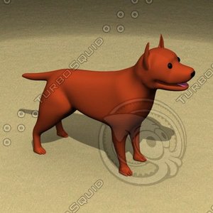 3ds pitbull dogs pit
