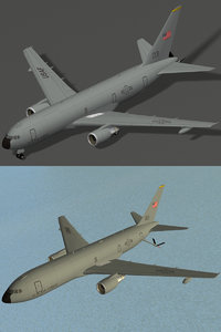 kc-767 transport usaf 767 3d max