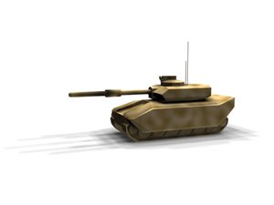 3ds max challenger tank