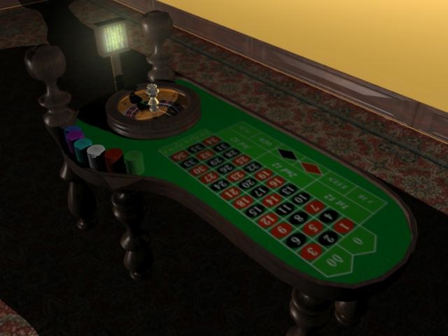 roulette 3d model free