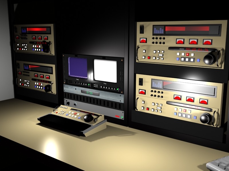3d linear editing video model