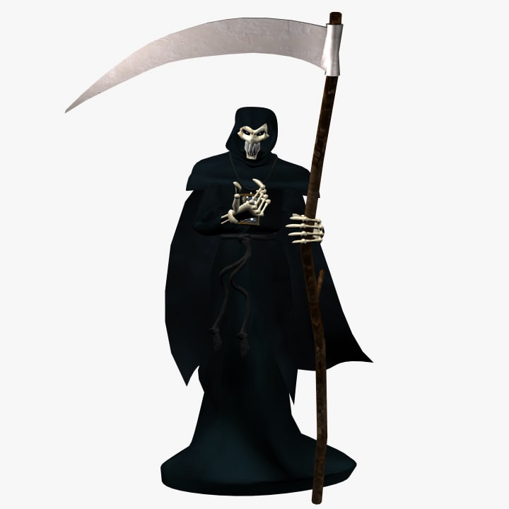 Grim Reaper Death 3d Model