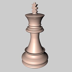 pieces chess 3d model