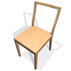 3ds max ply chair