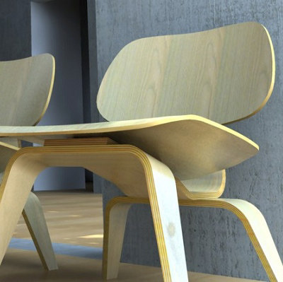 seating kit chair 3d model