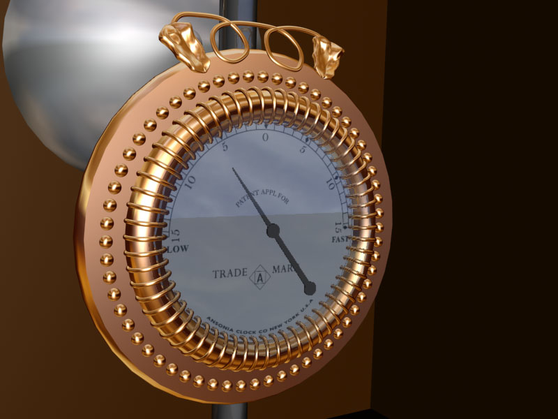 x antique ansonia clock