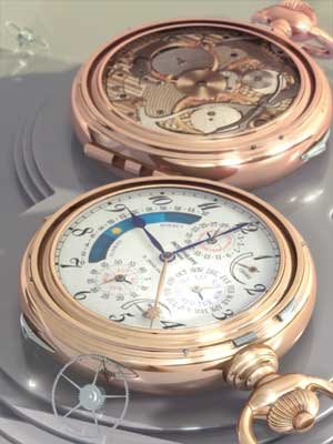 3d patek philippe chronometer