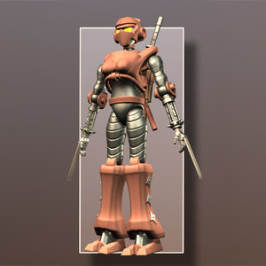 3d ninja assasin model