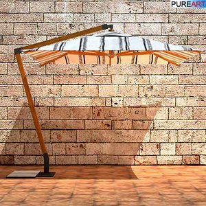 3d garden furniture sunshade model