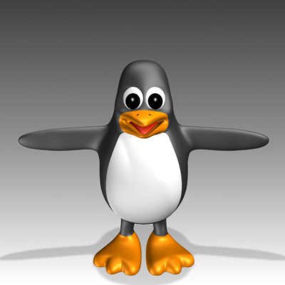 Linux23dモデル Turbosquid 3173