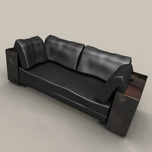ilene grey couch 3d c4d