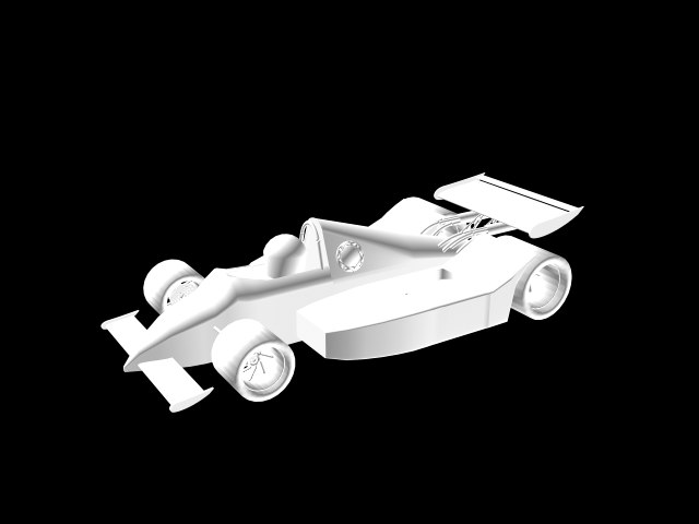 formula 1 3d model