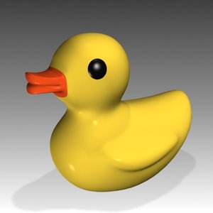 duck ducky 3d model