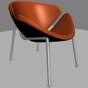 modernica case study easy chair 3d model
