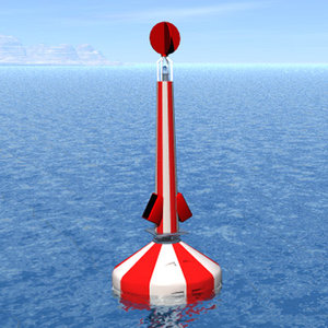 3d model buoy boia limpas