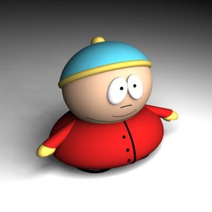 eric cartman 3d model
