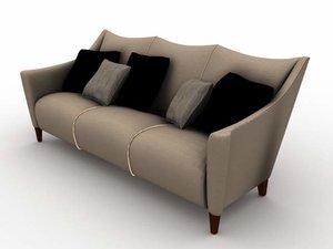 3d model couch furniture