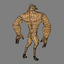 3d model werewolf wolf